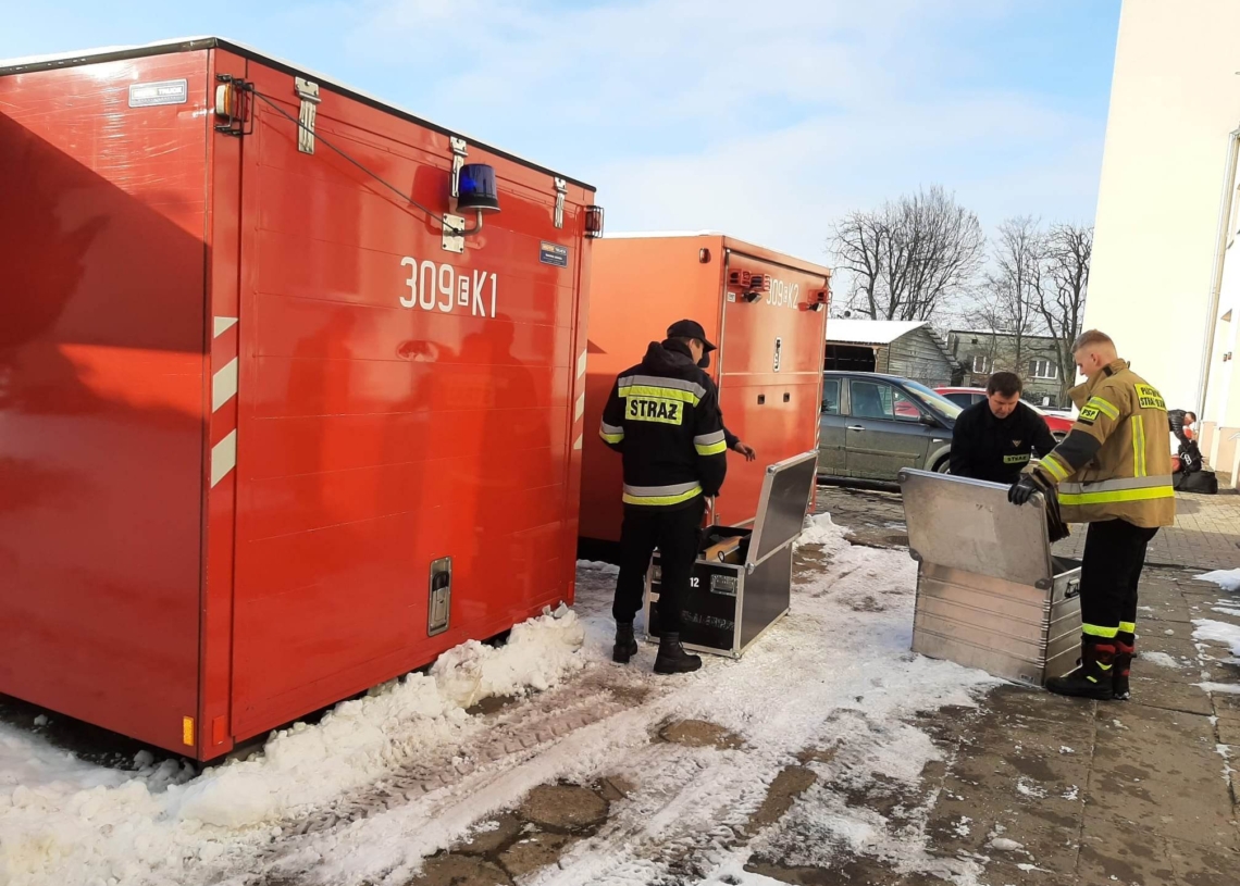 Trzęsienie ziemi w Turcji i Syrii. Pomoc łódzkich strażaków