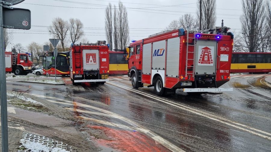 Wypadek w Zgierzu