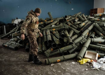 Wojna na Ukrainie. 368. dzień rosyjskiej inwazji. Pociski moździerzowe w Bachmucie