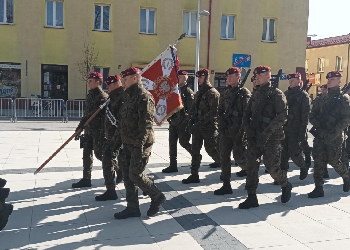 Przysięga wojskowa w Rawie Mazowieckiej