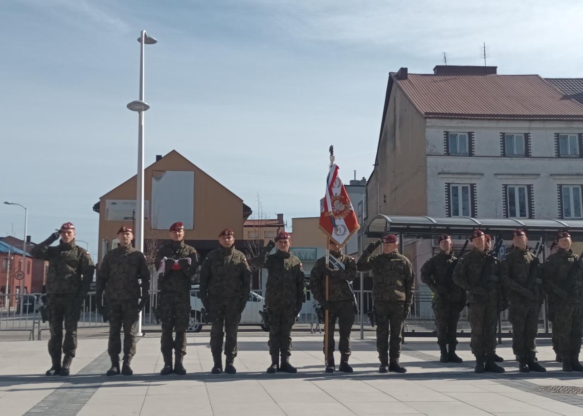 Przysięga wojskowa w Rawie Mazowieckiej