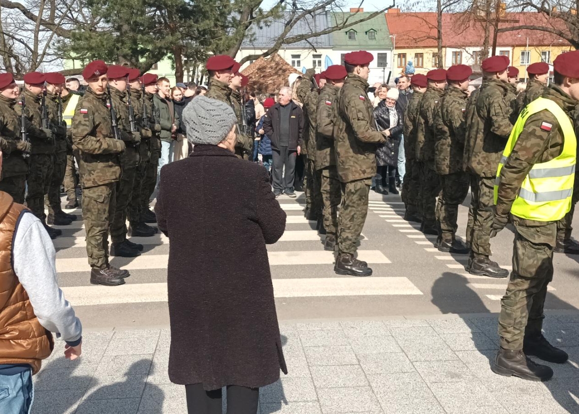 Przysięga wojskowa w Rawie Mazowieckiej