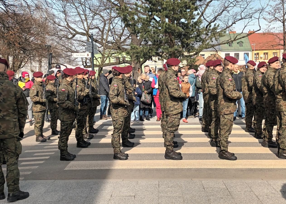 Przysięga wojskowa w Rawie Mazowieckiej