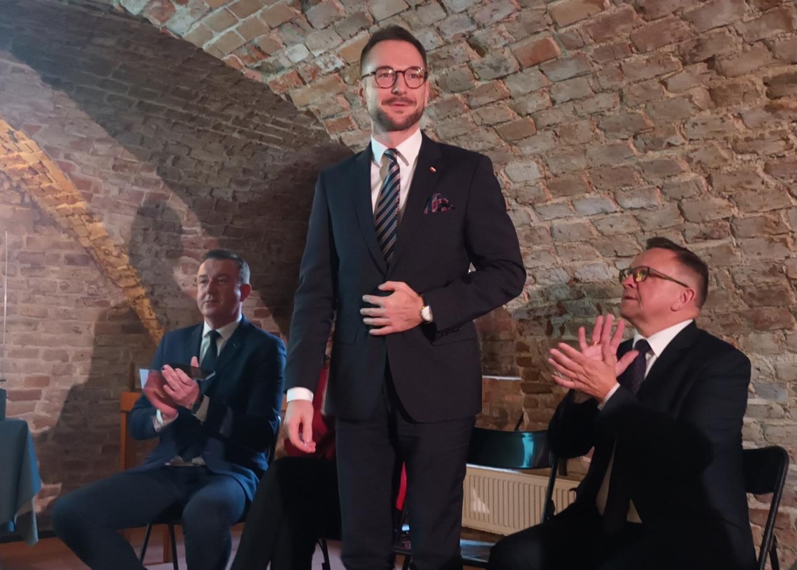 Minister Waldemar Buda spotkał się z mieszkańcami Łowicza