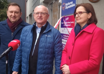 Otwarcie biura poselskiego Nowej Lewicy w Skierniewicach