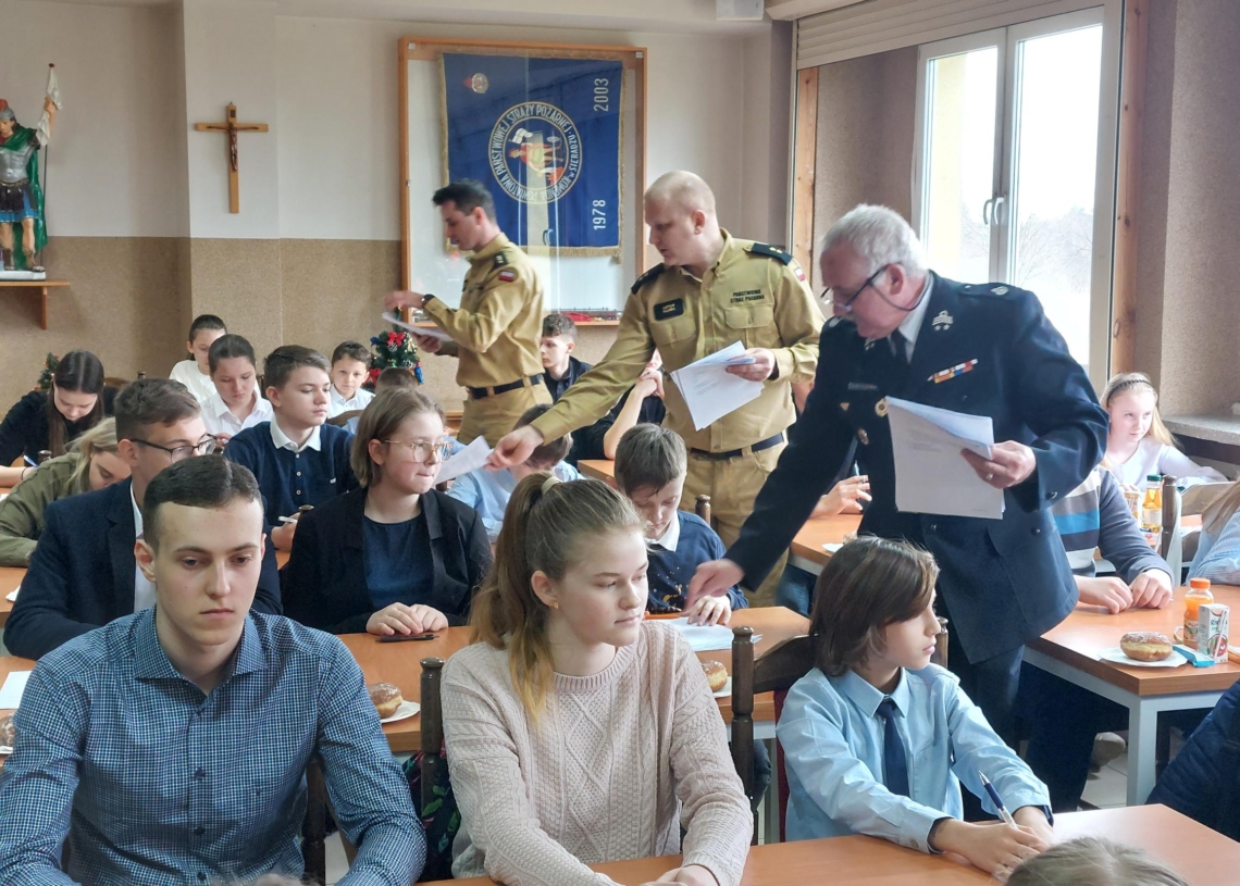 Turniej Wiedzy Pożarniczej w Sieradzu