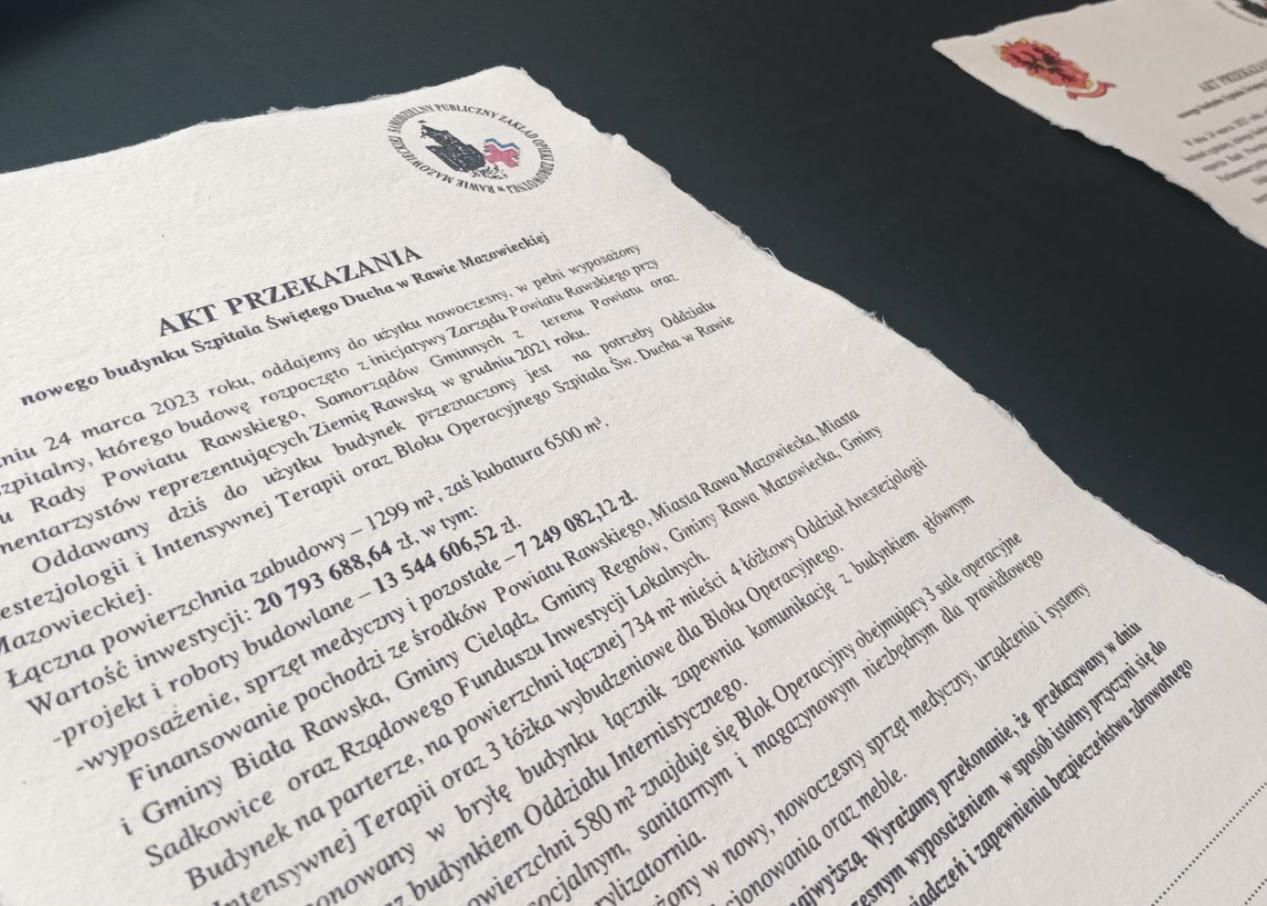 Nowy pawilon Szpitala Świętego Ducha w Rawie Mazowieckiej oddany do użytku. Kosztował 21 mln zł [ZDJĘCIA]
