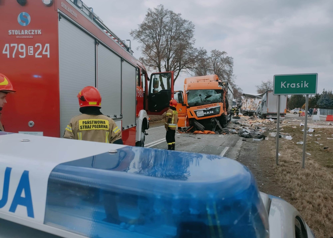 Wypadek na DK74