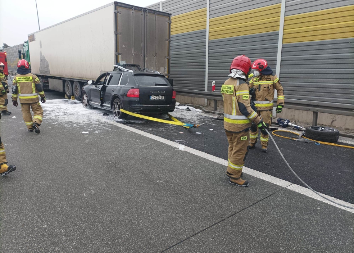 Wypadek na S8