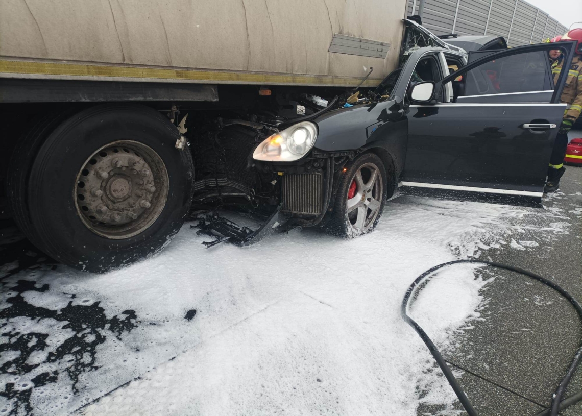 Wypadek na S8