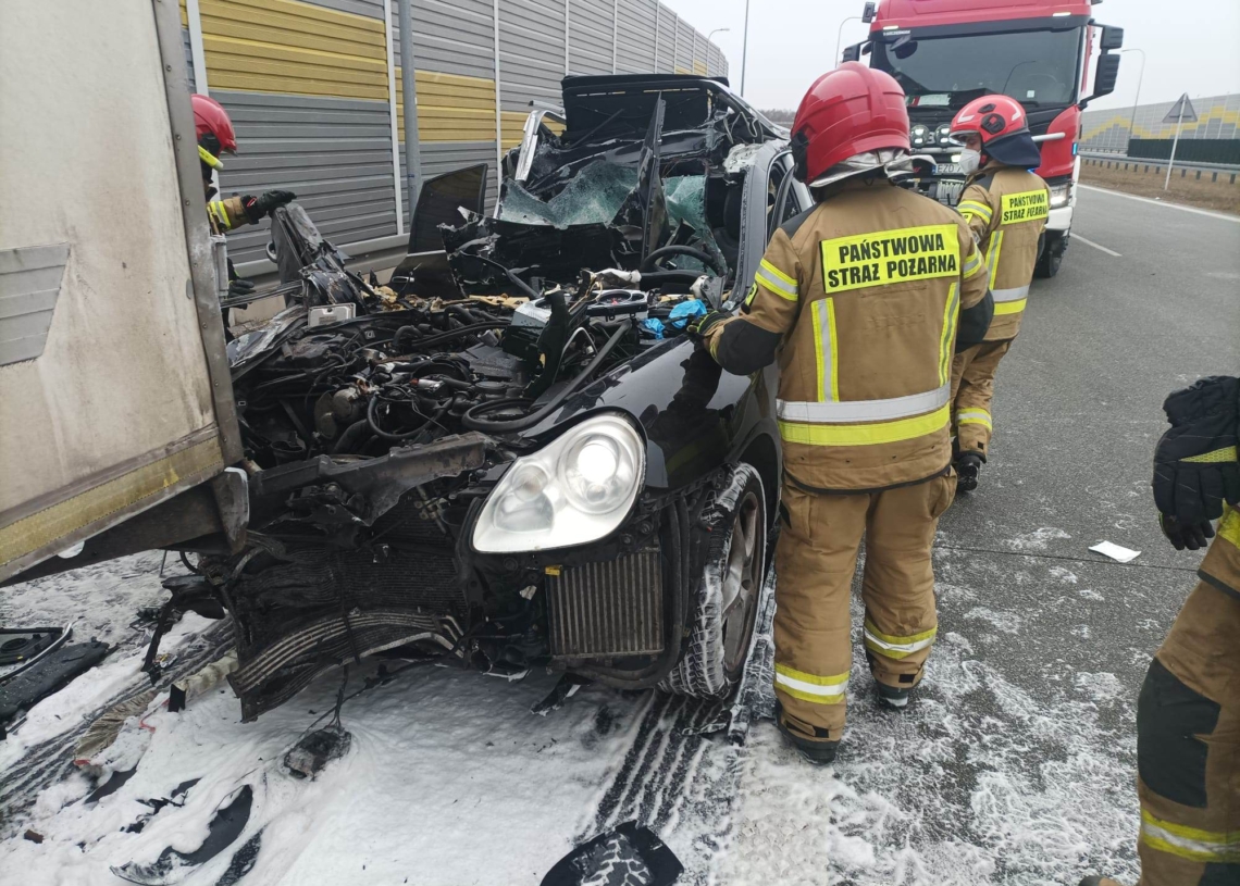 Wypadek na S8