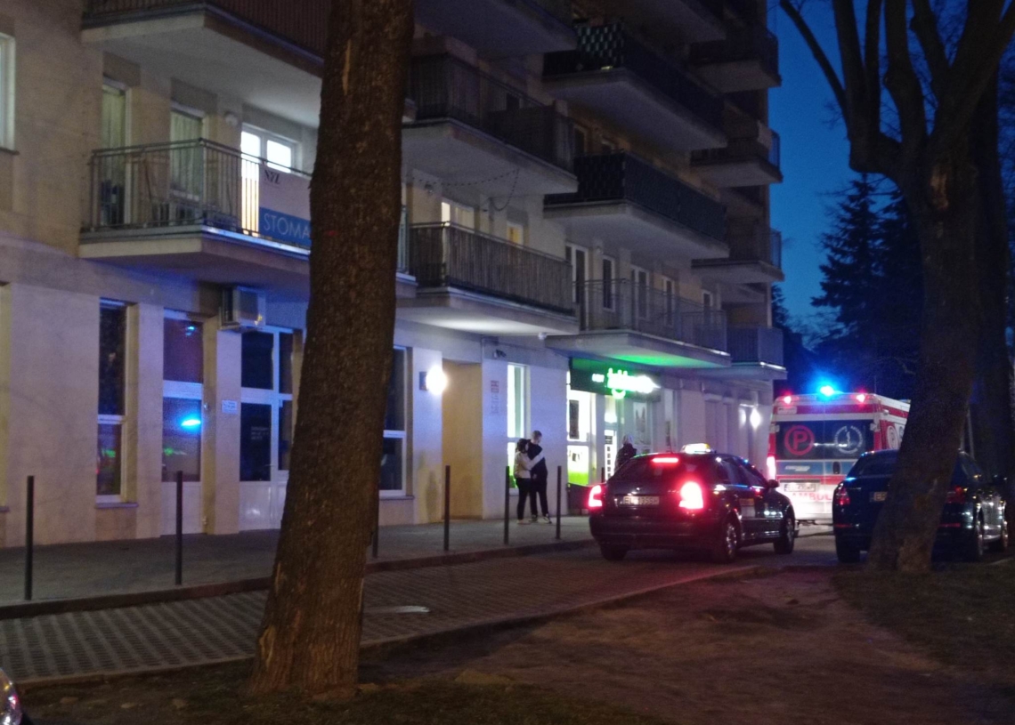 Pożar w bloku przy Kazimierza w Łodzi