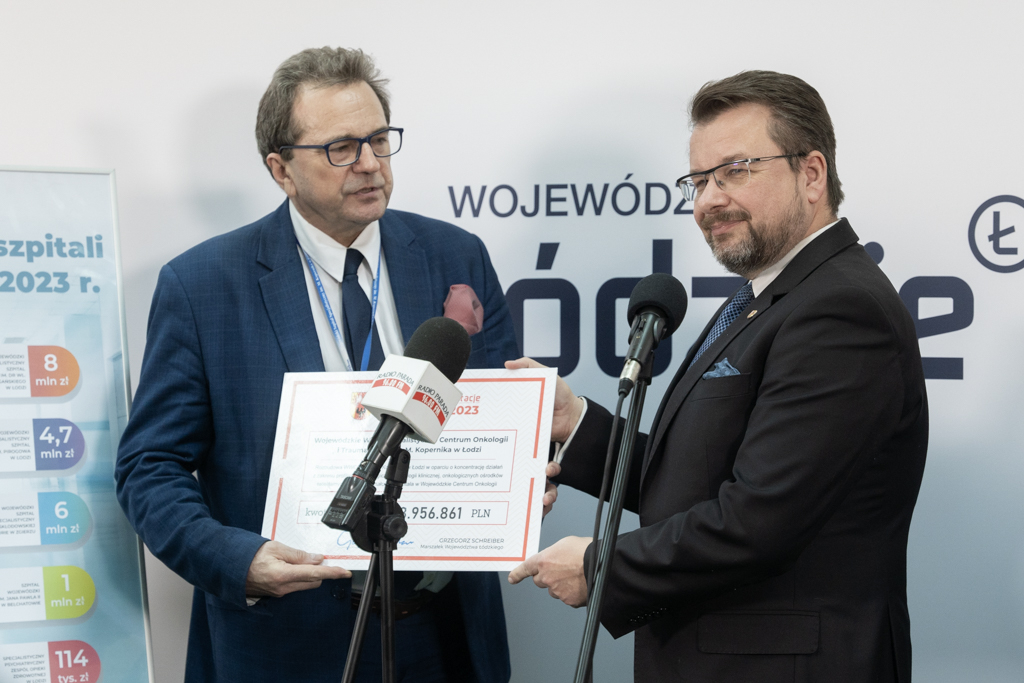 56 mln zł z budżetu województwa trafi do szpitali w Łódzkiem