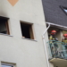 Pożar na Osiedlu Centrum w Sieradzu 