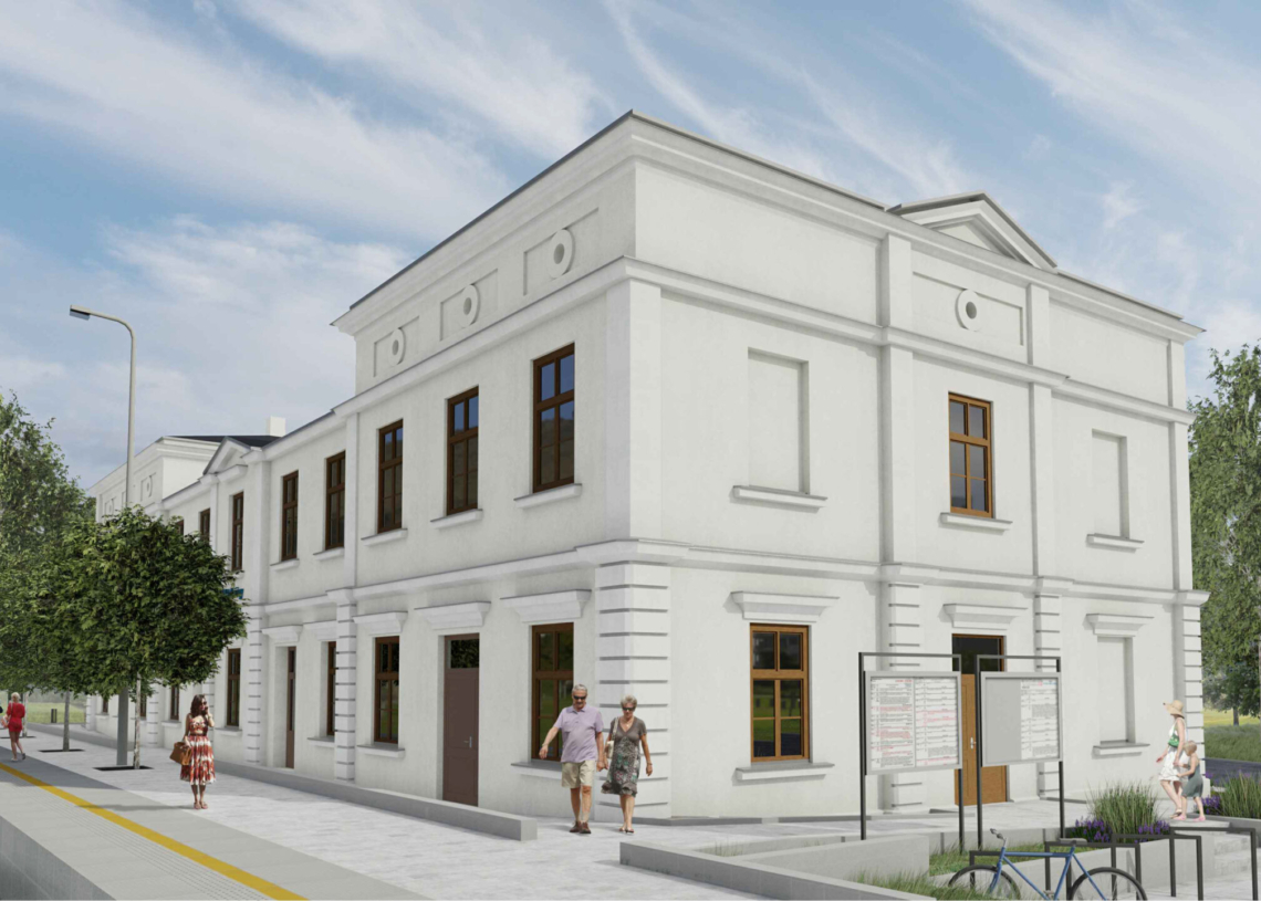 Dworzec w Rokicinach przejdzie kompleksową przebudowę za ponad 12 mln zł