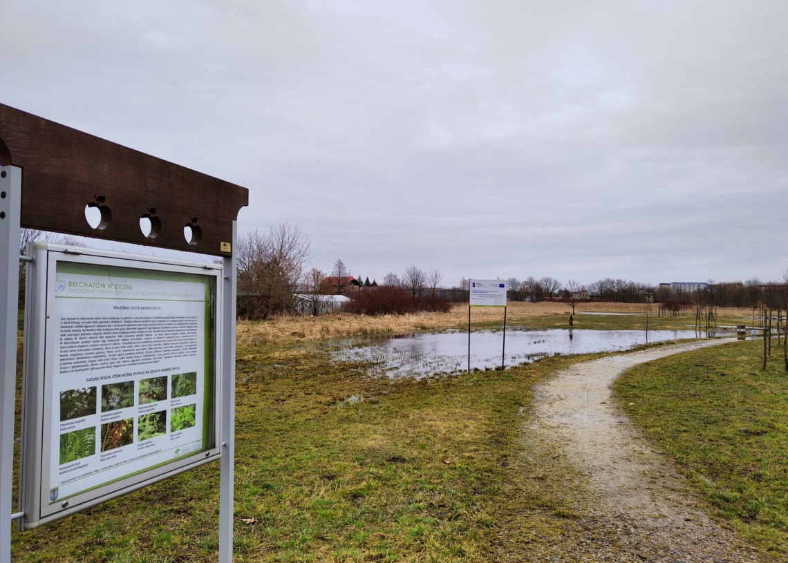 Plenerowa siłownia w Bełchatowie ponownie zalana