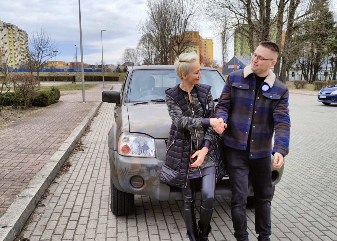 samochód z Bełchatowa