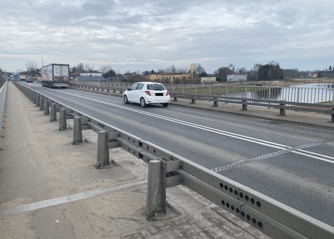 Przebudowa mostu w Sulejowie