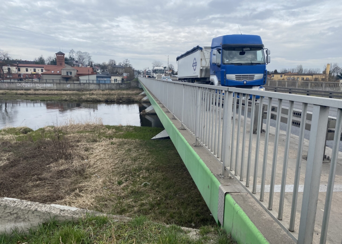 Przebudowa mostu w Sulejowie