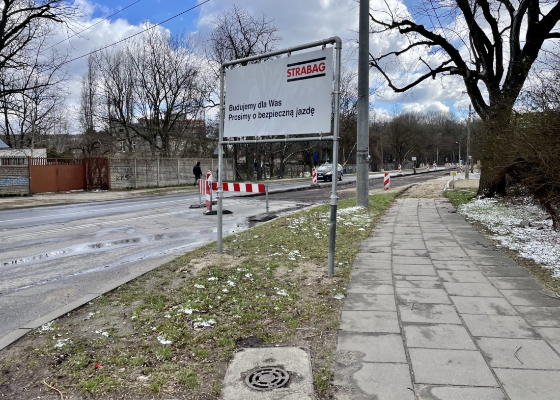 Remont Krakowskiej trwa od 22 dni. Zaawansowane prace rozbiórkowe między Cyganką a Biegunową [ZDJĘCIA + WIDEO]