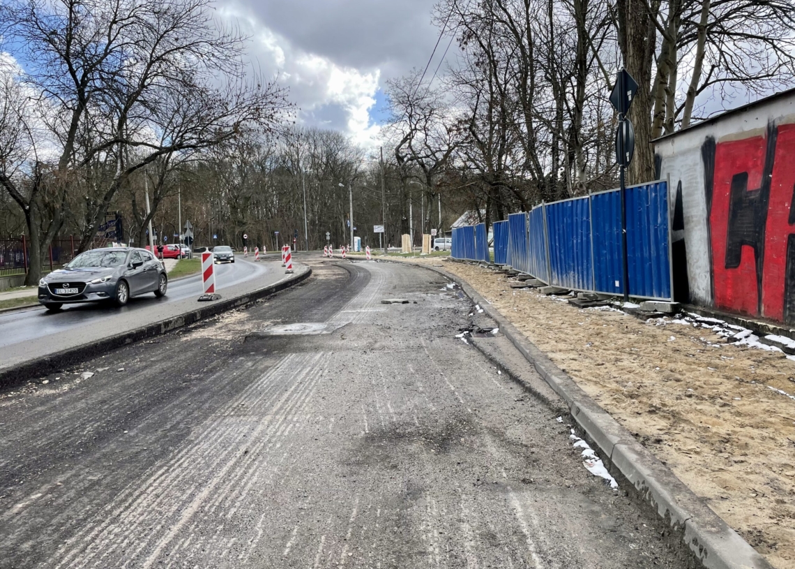 Remont Krakowskiej trwa od 22 dni. Zaawansowane prace rozbiórkowe między Cyganką a Biegunową [ZDJĘCIA + WIDEO]