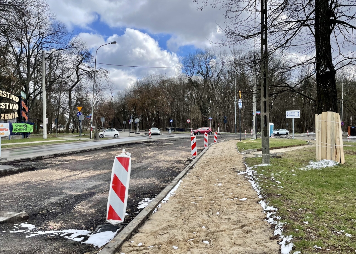 Remont Krakowskiej trwa od 22 dni. Zaawansowane prace rozbiórkowe między Cyganką a Biegunową [ZDJĘCIA + WIDEO]