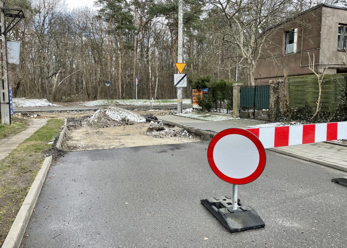 Remont Krakowskiej trwa od 22 dni. Zaawansowane prace rozbiórkowe między Cyganką a Biegunową [ZDJĘCIA + WIDEO]