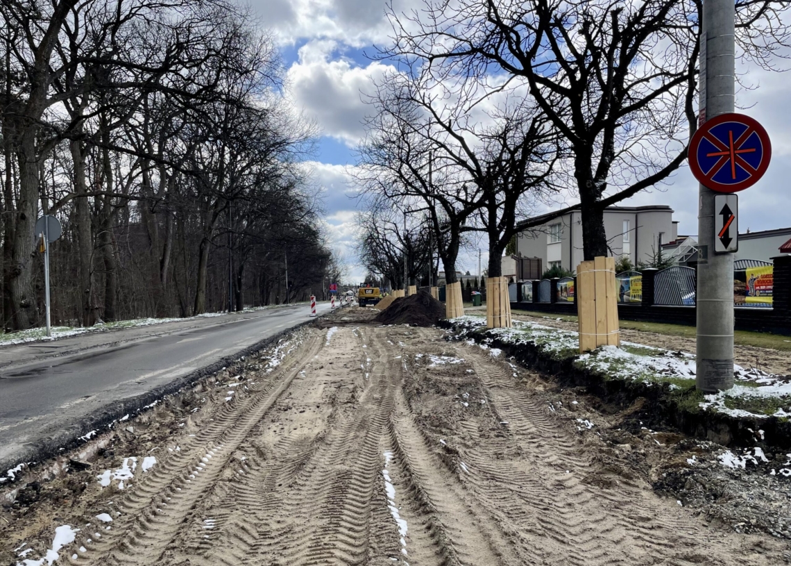 Remont Krakowskiej trwa od 22 dni. Zaawansowane prace rozbiórkowe między Cyganką a Biegunową [ZDJĘCIA + WIDEO]