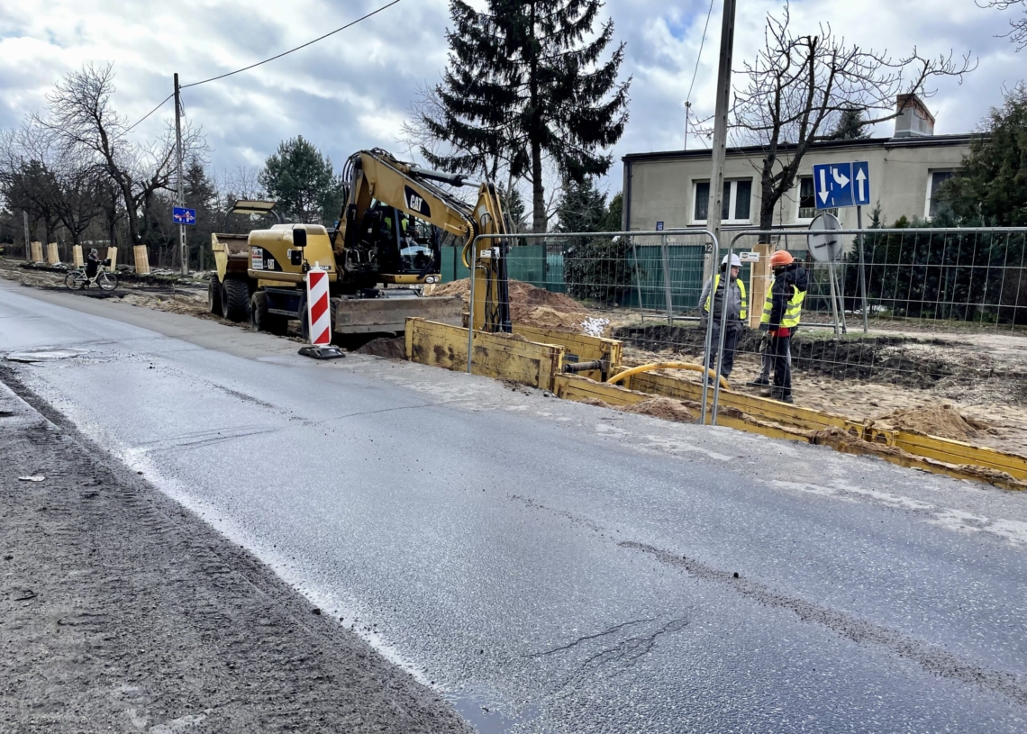 Remont Krakowskiej trwa od 22 dni. Zaawansowane prace rozbiórkowe między Cyganką a Biegunową [ZDJĘCIA + WIDEO]