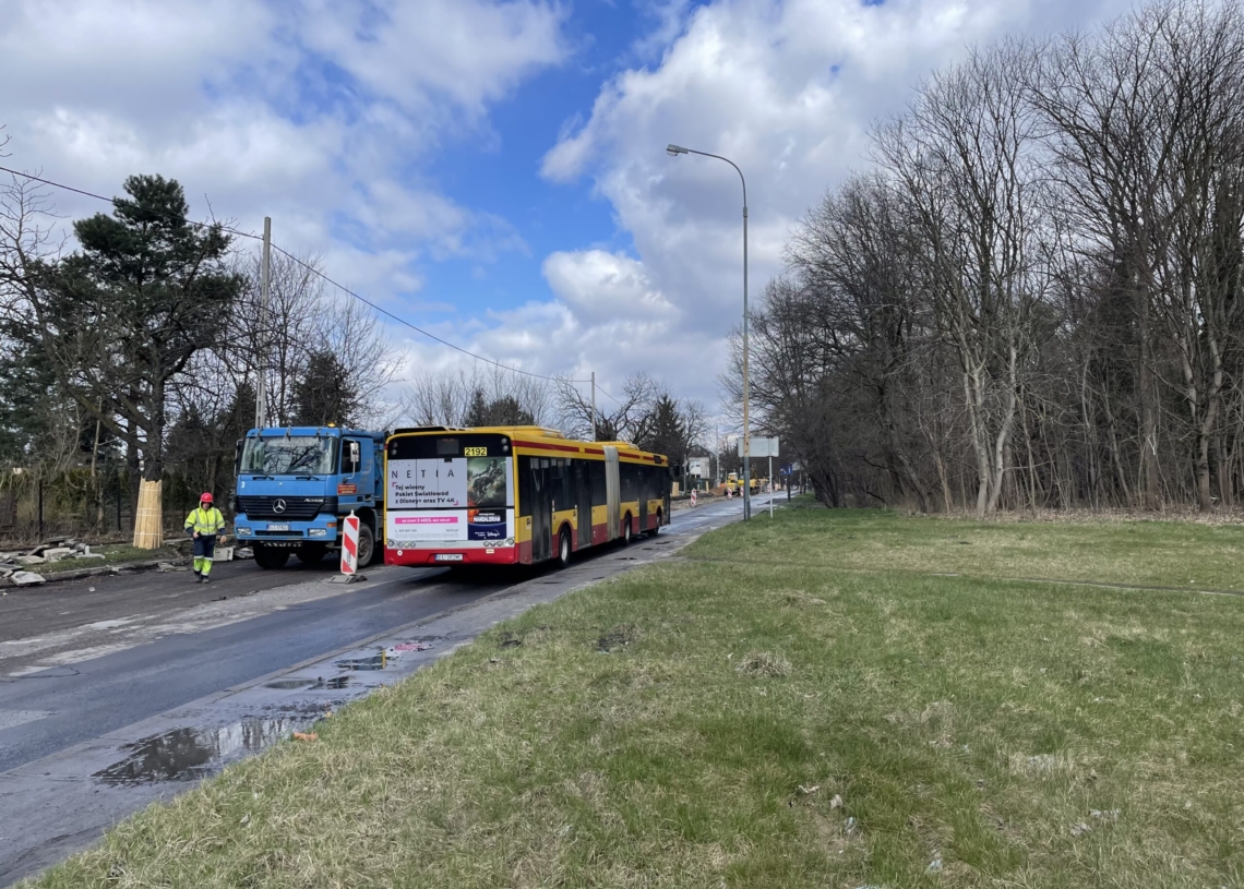 Remont Krakowskiej trwa od 22 dni. Zaawansowane prace rozbiórkowe między Cyganką a Biegunową [ZDJĘCIA + WIDEO]