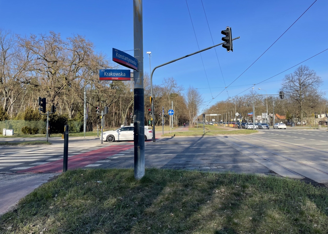 Modernizacja trasy tramwajowej do Konstantynowa. Dzisiaj mają zostać wznowione prace na konstantynowskim odcinku [ZDJĘCIA + WIDEO]