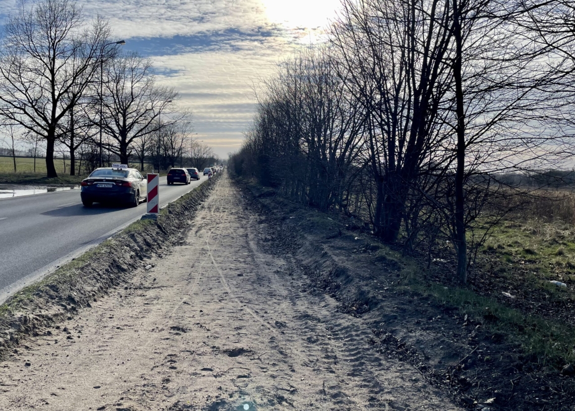 Modernizacja trasy tramwajowej do Konstantynowa. Dzisiaj mają zostać wznowione prace na konstantynowskim odcinku [ZDJĘCIA + WIDEO]
