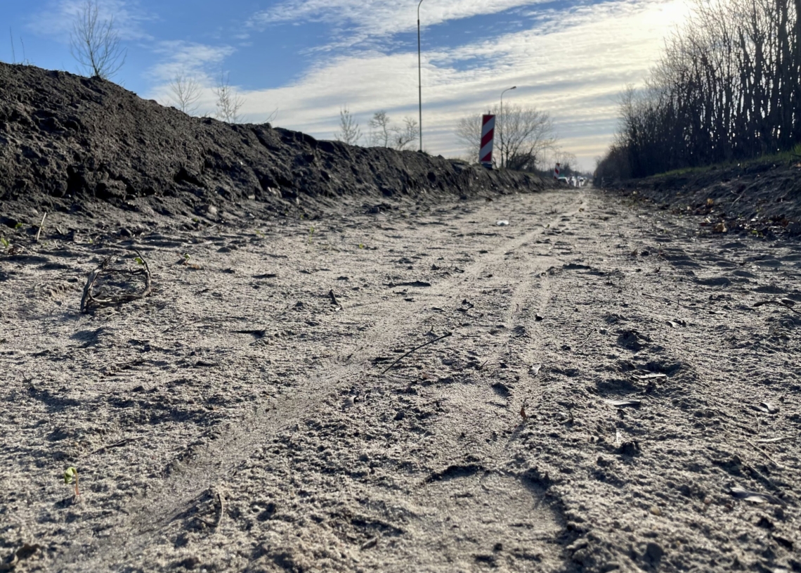 Modernizacja trasy tramwajowej do Konstantynowa. Dzisiaj mają zostać wznowione prace na konstantynowskim odcinku [ZDJĘCIA + WIDEO]