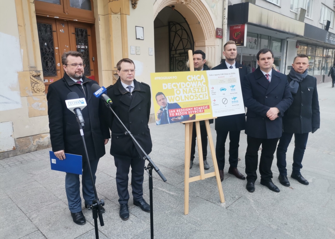 Sprzeciw łódzkich radnych PiS przeciwko zaleceniom wynikającym z raportu C40 Cities
