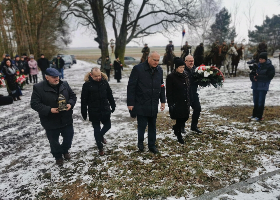 Obchody Dnia Pamięci Żołnierzy Wyklętych w miejscowości Orzeł Biały [ZDJĘCIA]