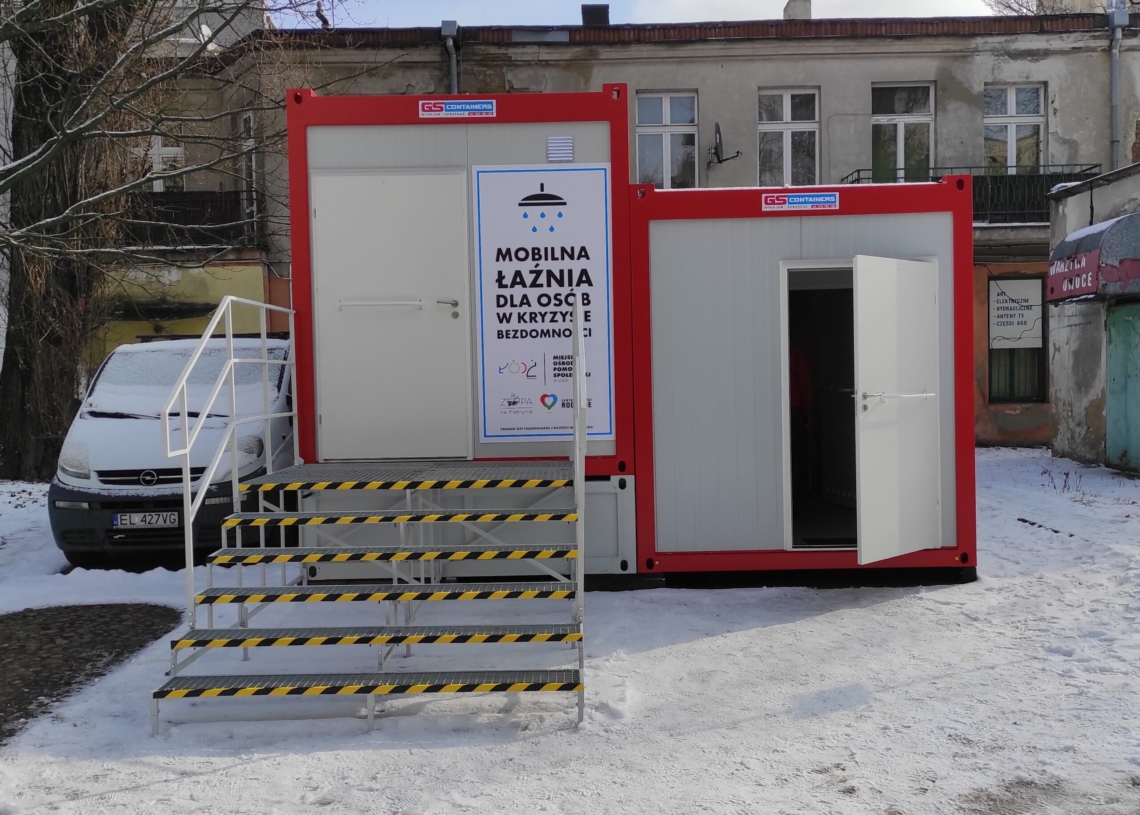 Mobilna łaźnia