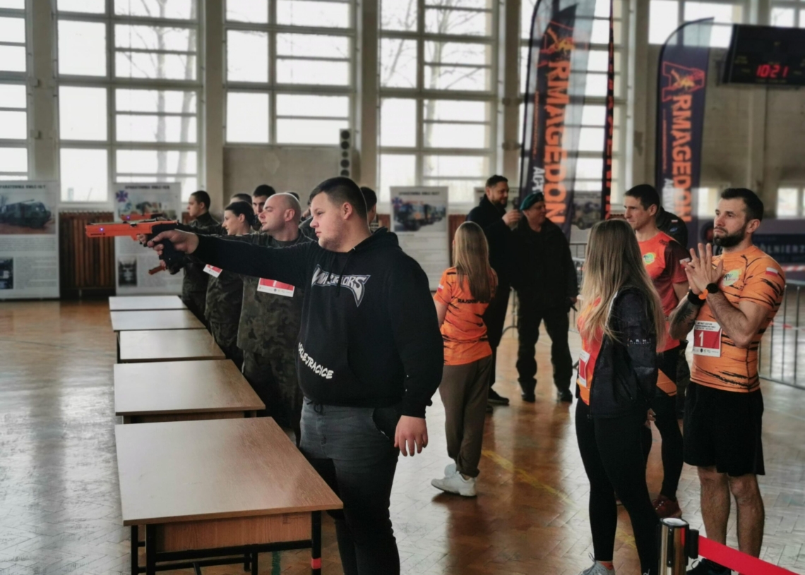 Zawody i pokazy Laser Run w Sieradzu