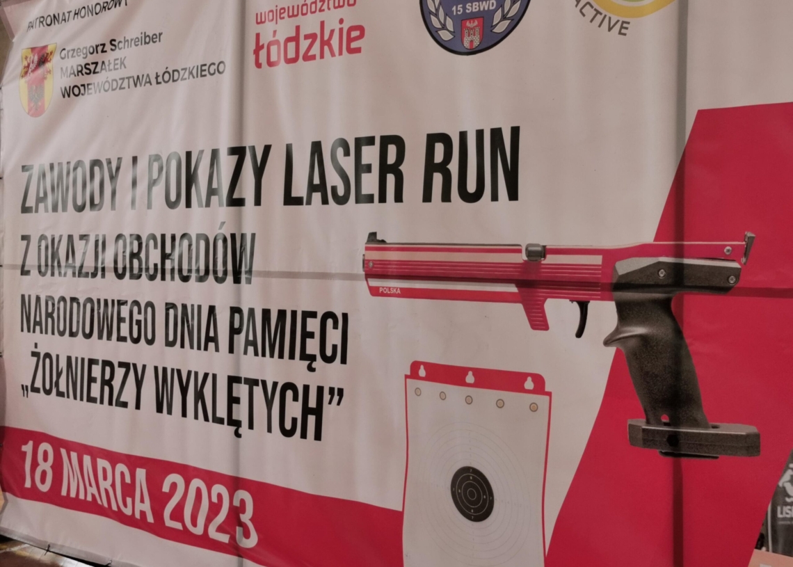 Zawody i pokazy Laser Run w Sieradzu