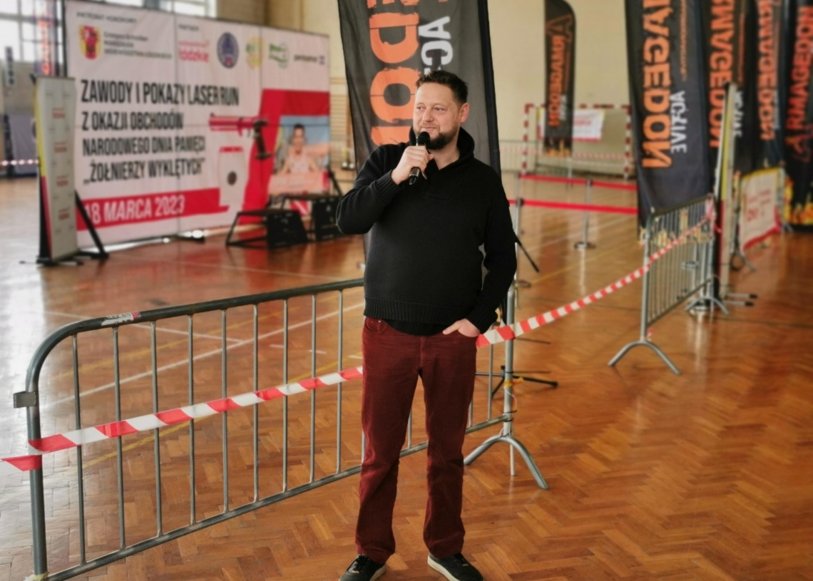 Zawody i pokazy Laser Run w Sieradzu