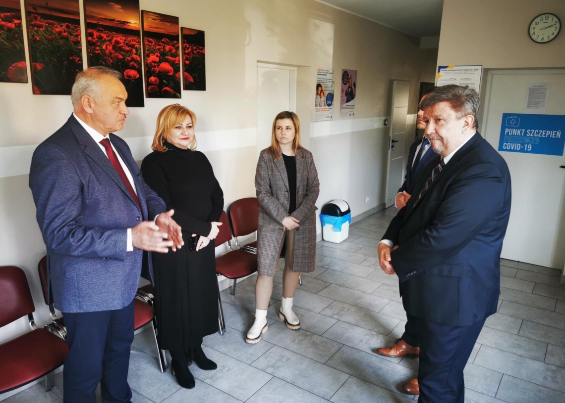 Spotkanie z wiceministrem zdrowia w Lututowie