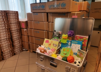Dary z UNICEF-u trafiły do Łodzi