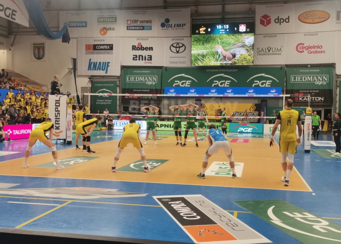 PGE Skra Bełchatów przegrała 0:3 z Indykpolem AZS-em Olsztyn i nie zagra w play-offach