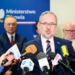 Minister zdrowia Adam Niedzielski w Centrum Egzaminów Medycznych w Łodzi