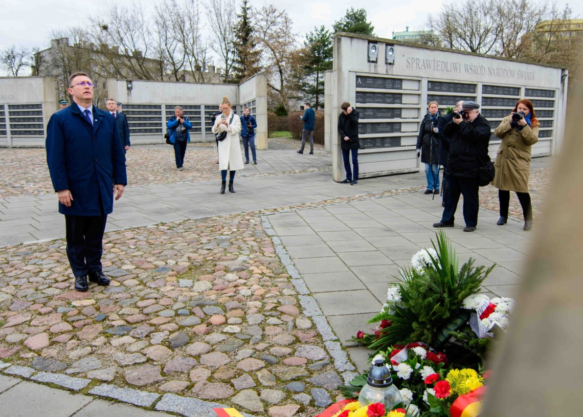 Narodowy Dzień Pamięci Polaków ratujących Żydów pod okupacją niemiecką - uroczystości w Łodzi