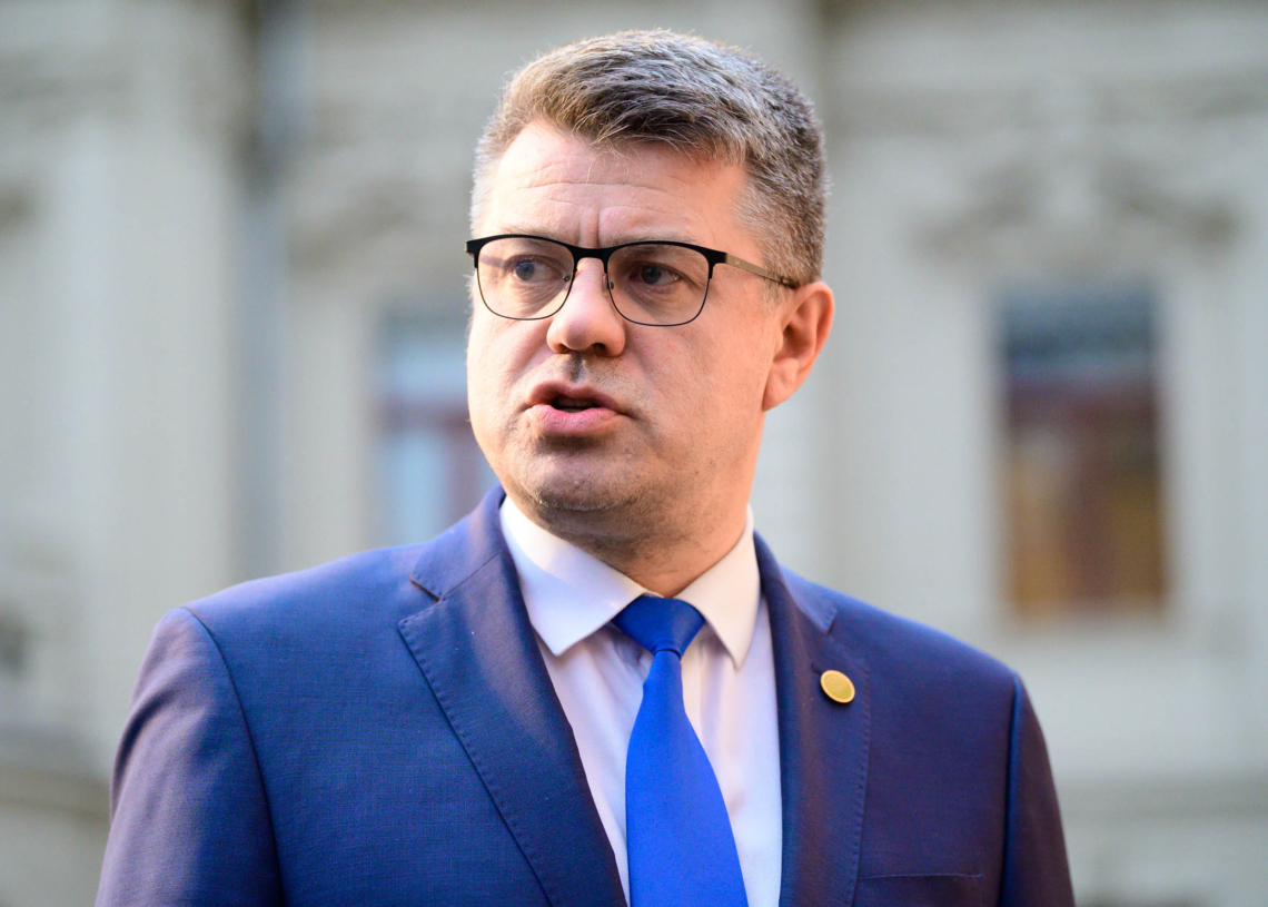 Szczyt B9 w Łodzi - powitanie gości Bukaresztańskiej Dziewiątki
