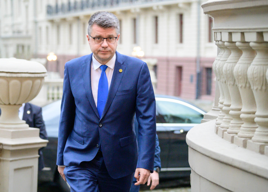 Szczyt B9 w Łodzi - powitanie gości Bukaresztańskiej Dziewiątki