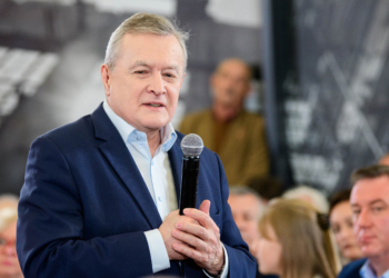 „Przyszłość to Polska”: Wicepremier Piotr Gliński spotkał się łodzianami
