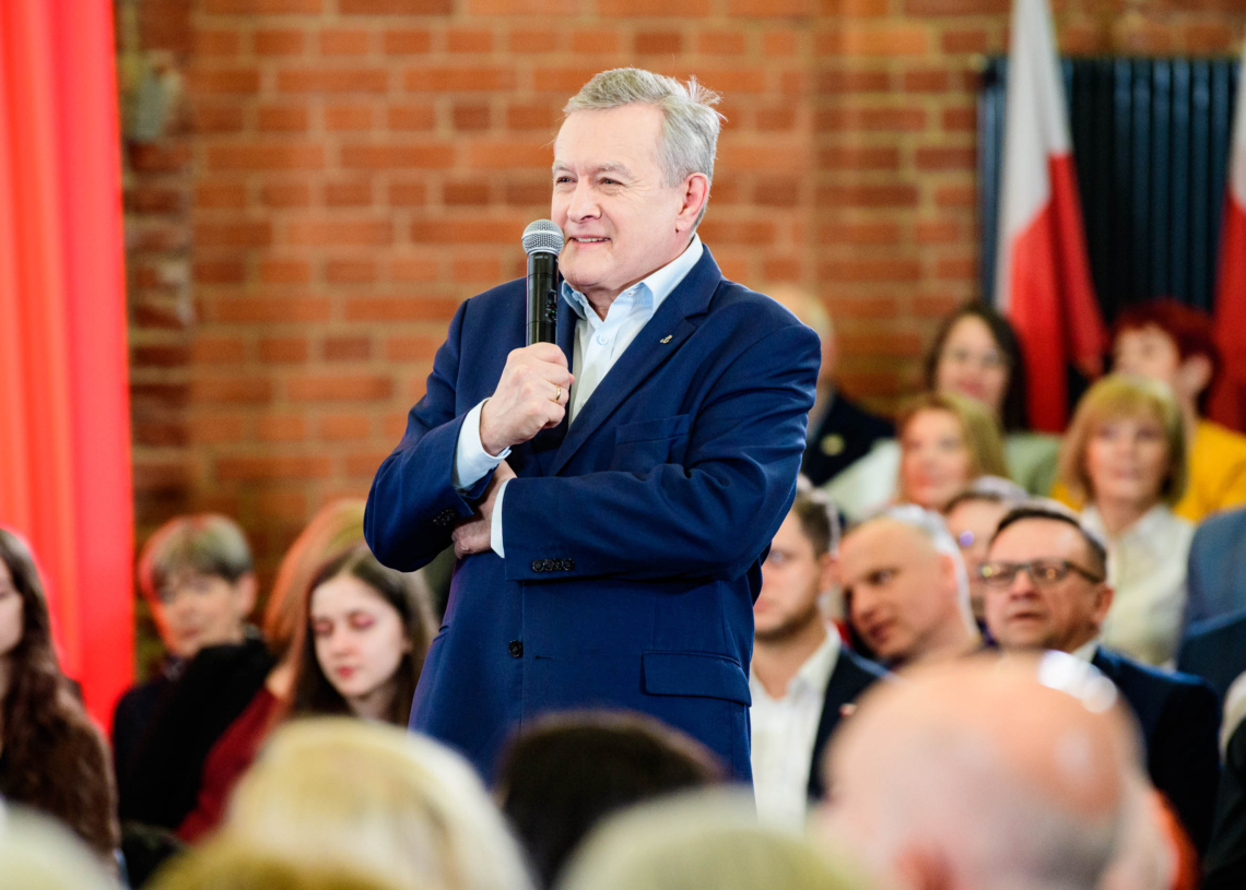 „Przyszłość to Polska”: Wicepremier Piotr Gliński spotkał się łodzianami [ZDJĘCIA]