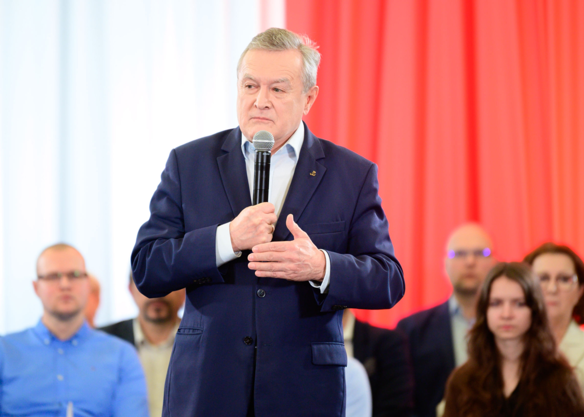 „Przyszłość to Polska”: Wicepremier Piotr Gliński spotkał się łodzianami