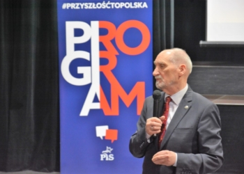 Antoni Macierewicz w Tomaszowie Mazowieckim